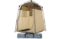 Where Tomorrow Duschzelt Pop Up aus Polyester in Braun 120x120x210 cm Sport & Freizeit > Camping > Zelte Where tomorrow