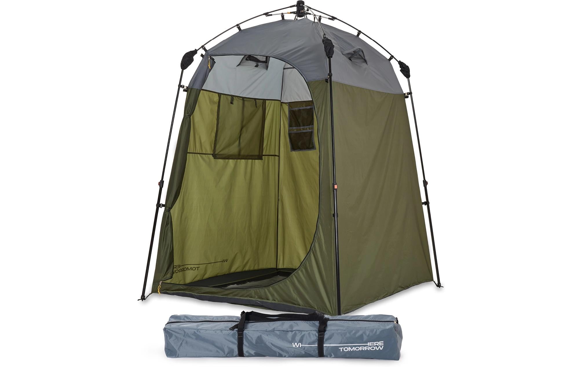 Where Tomorrow Pop Up Duschzelt aus Polyester in Grün Sport & Freizeit > Camping > Zelte Where tomorrow