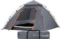 Where Tomorrow Kuppelzelt Grau Polyester für 3 Personen Sport & Freizeit > Camping > Zelte Where tomorrow