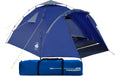 Where Tomorrow Pop-Up Zelt Blau wetterfest für drei Personen Sport & Freizeit > Camping > Zelte Where tomorrow