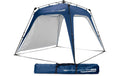 Where Tomorrow Pop Up Pavillon Blau wasserfest Polyester 250x250 cm Garteneinrichtung Where tomorrow