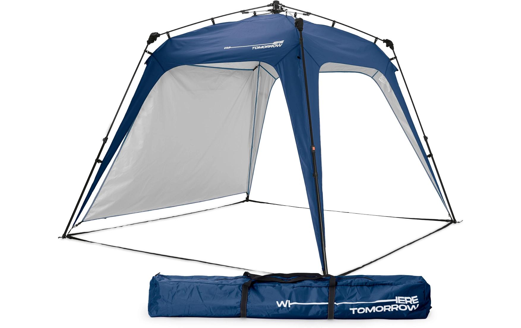Where Tomorrow Pop Up Pavillon Blau wasserfest Polyester 250x250 cm Garteneinrichtung Where tomorrow