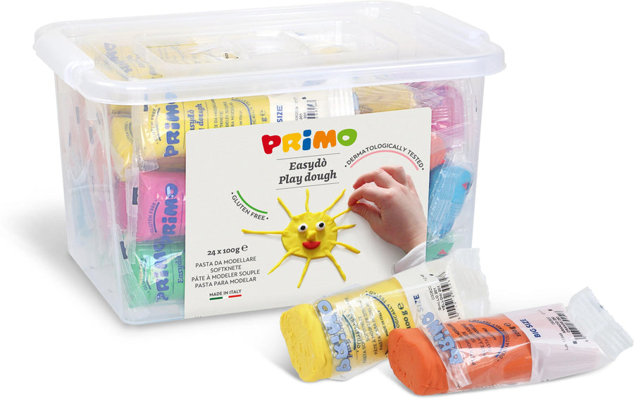 Primo Softknete Box 24 x 100 g, mehrfarbig