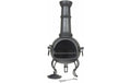 La Hacienda Gartenkamin Stahl Feuerstelle mit Deckel 107 cm Grills & Feuerstellen La Hacienda