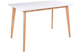 House Nordic Tisch Vojens Natur/Weiss/Braun