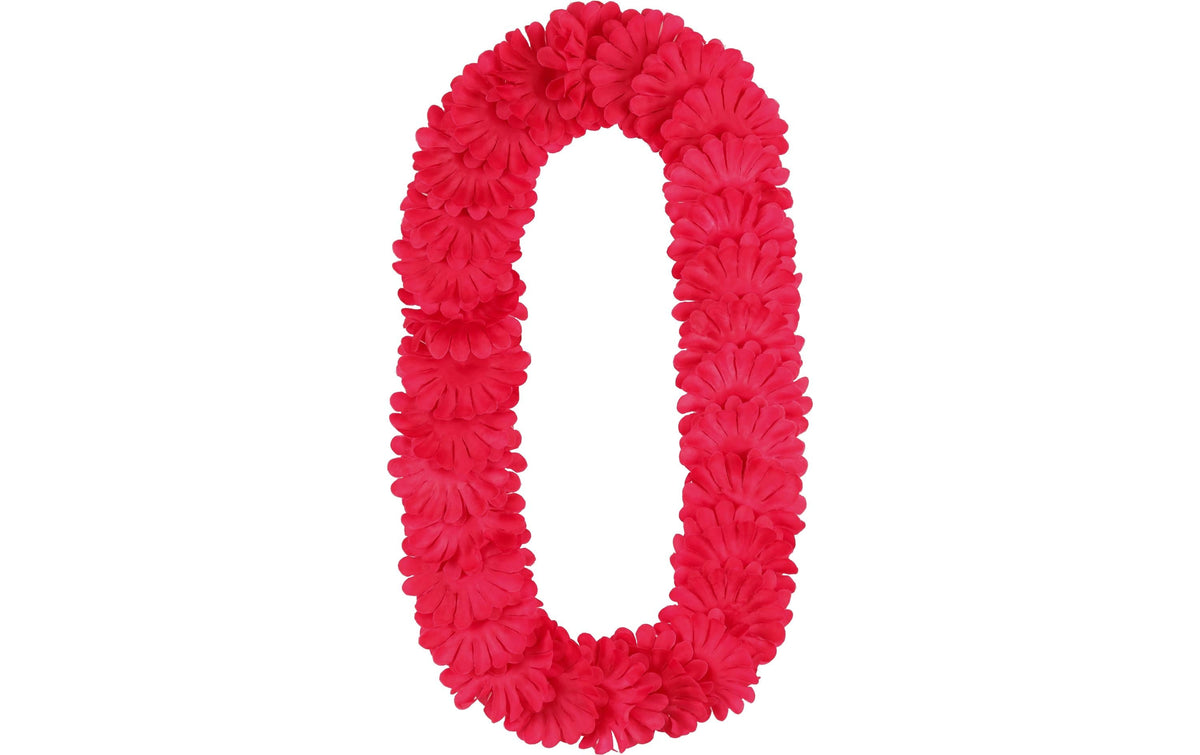 Partydeco Halskette Hawaii Rosa Tropical