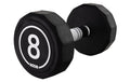 KOOR Kurzhantel 8 kg, Schwarz