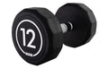 KOOR Kurzhantel 12 kg, Schwarz