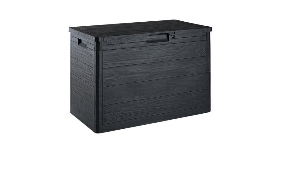 Toomax Gartenbox 160 l Dunkelanthrazit Polypropylen wetterfest Garteneinrichtung Toomax