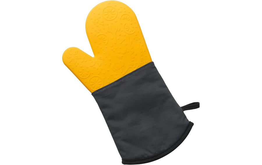 Lurch Küchenhandschuh Silikon Schwarz/Gelb One-Size Grills & Feuerstellen Lurch