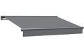 CONTINI Markise rechteckig Solar Anthrazit 395x300 cm Garteneinrichtung Contini