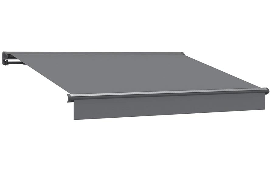 CONTINI Markise rechteckig Solar Anthrazit 395x300 cm Garteneinrichtung Contini