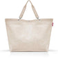 Reisenthel Shopper XL in hellem Beige mit glänzender Oberfläche