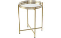 Boltze Beistelltisch Lionel , Antikgold