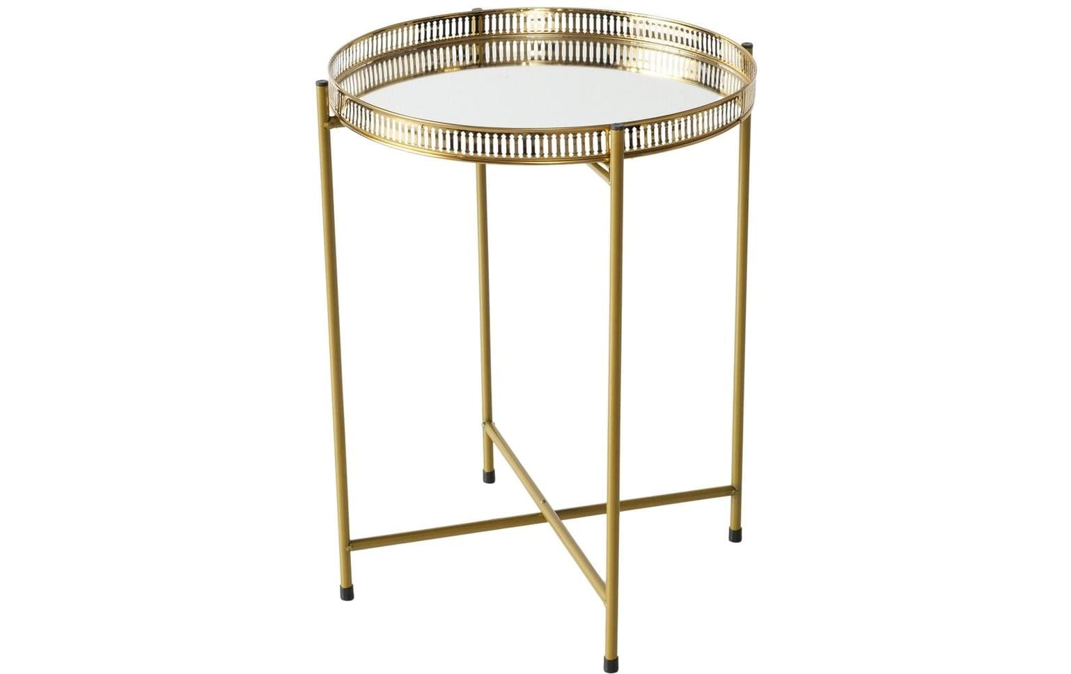 Boltze Beistelltisch Lionel , Antikgold