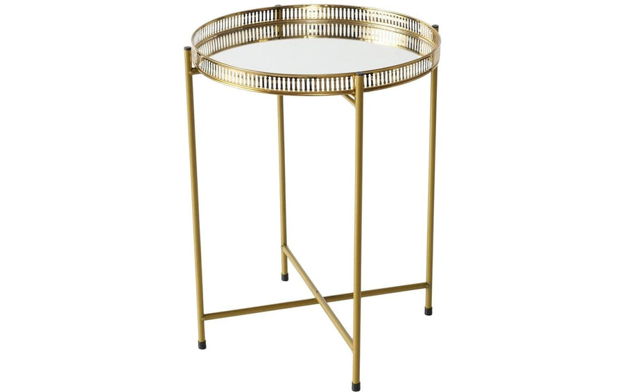 Boltze Beistelltisch Lionel , Antikgold