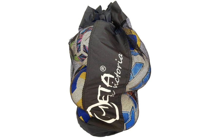 MTV Balltasche Schwarz - Robuster Ballrucksack aus Baumwolle, Standardgröße Sport & Freizeit > Freizeit > Zubehör Meta-tu-Victoria