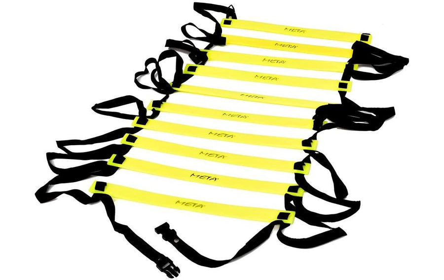 MTV Koordinationsleiter Flach Schwarz 4m Kunststoff Sport & Freizeit > Freizeit > Zubehör Meta-tu-Victoria