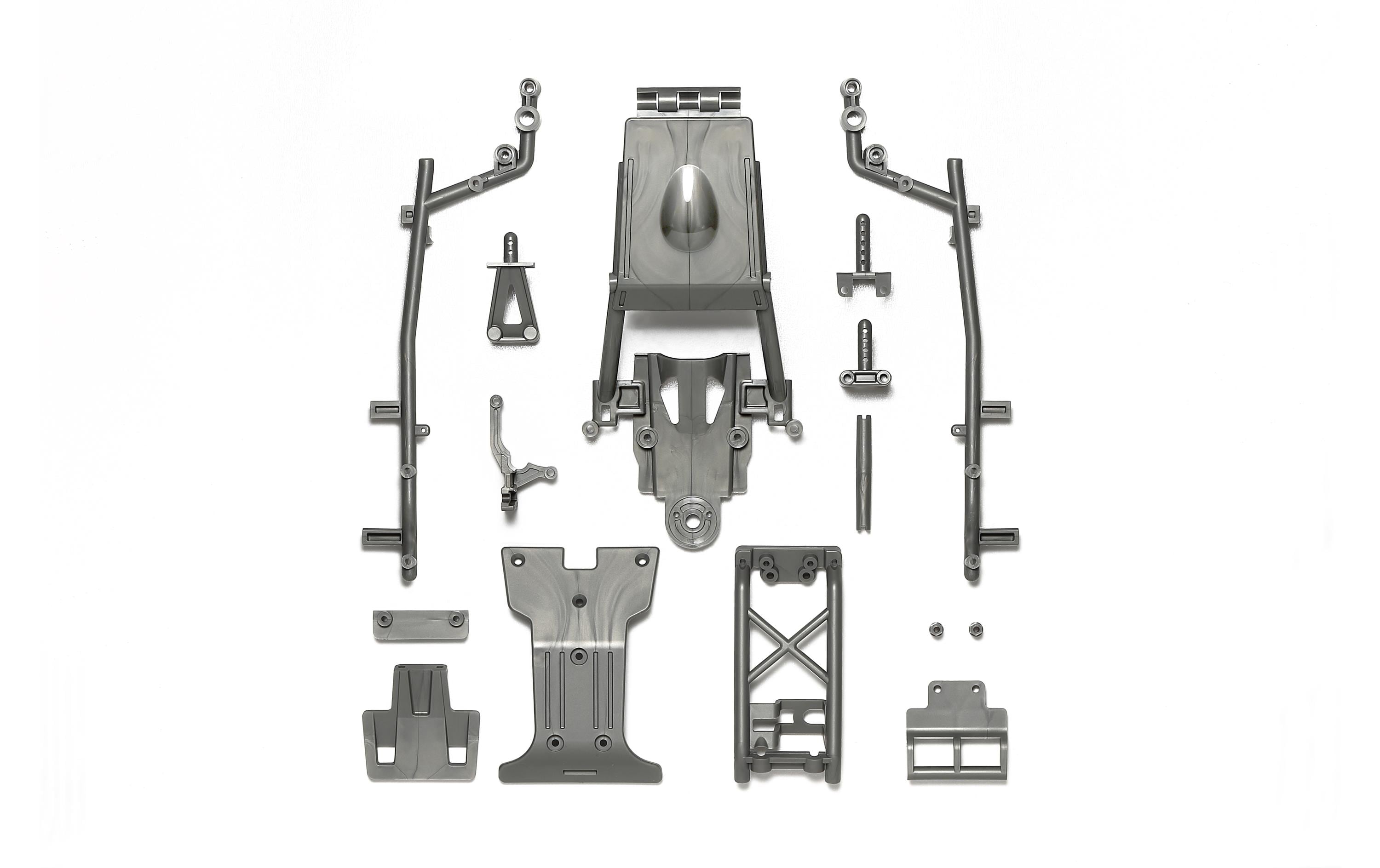 Tamiya DT-04 F Parts (Frame) Ersatzteil für Fighter NXGEN