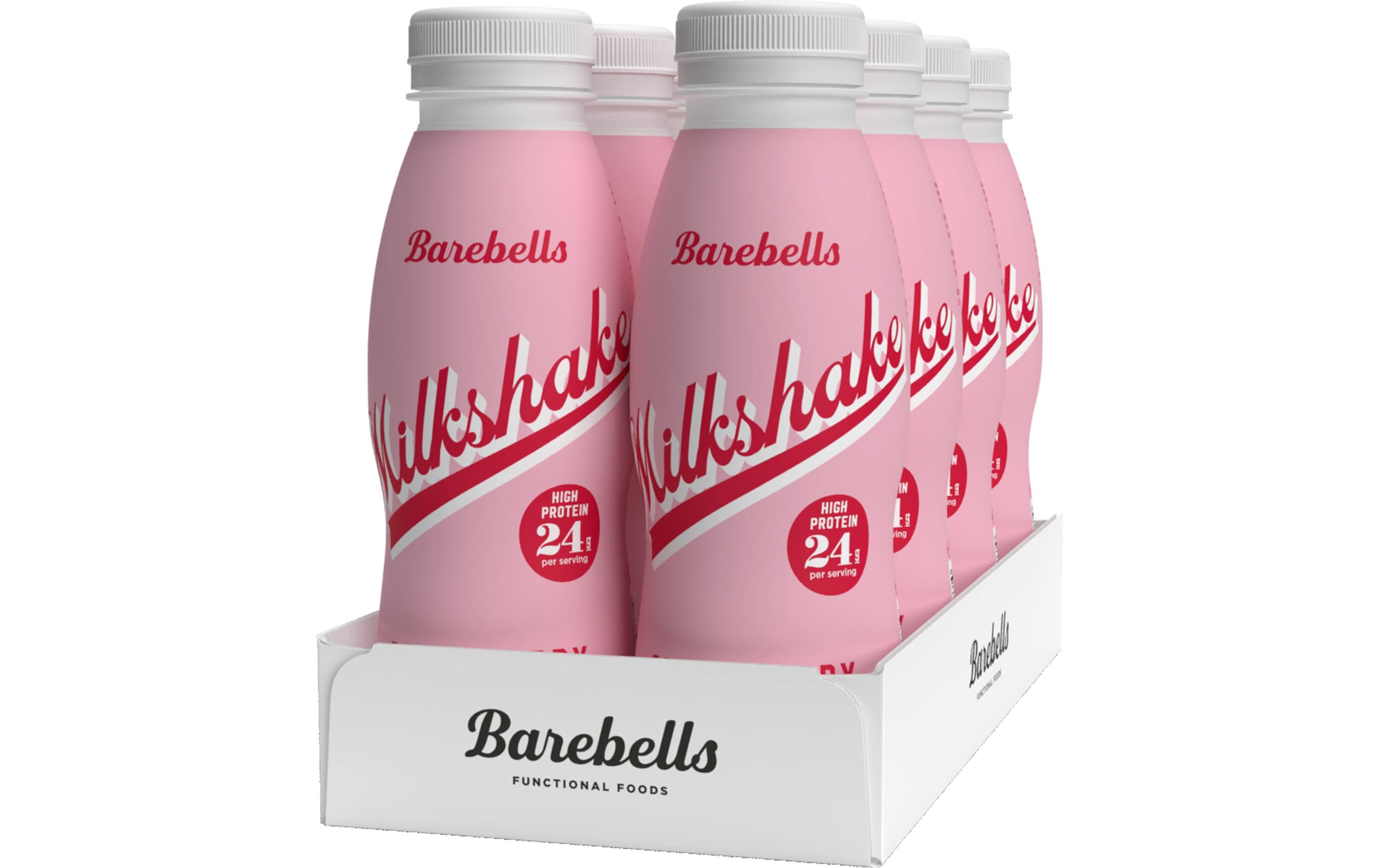 Barebells Milchshake Strawberry 8 x 330 ml