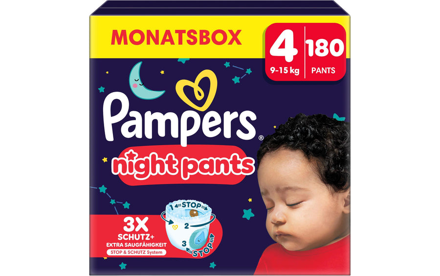 Pampers Nachtwindeln Baby Dry Night Pants Grösse 4