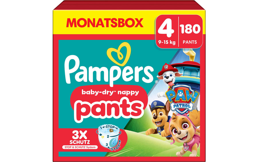 Pampers Windeln Baby Dry Pants Paw Patrol Maxi Grösse 4
