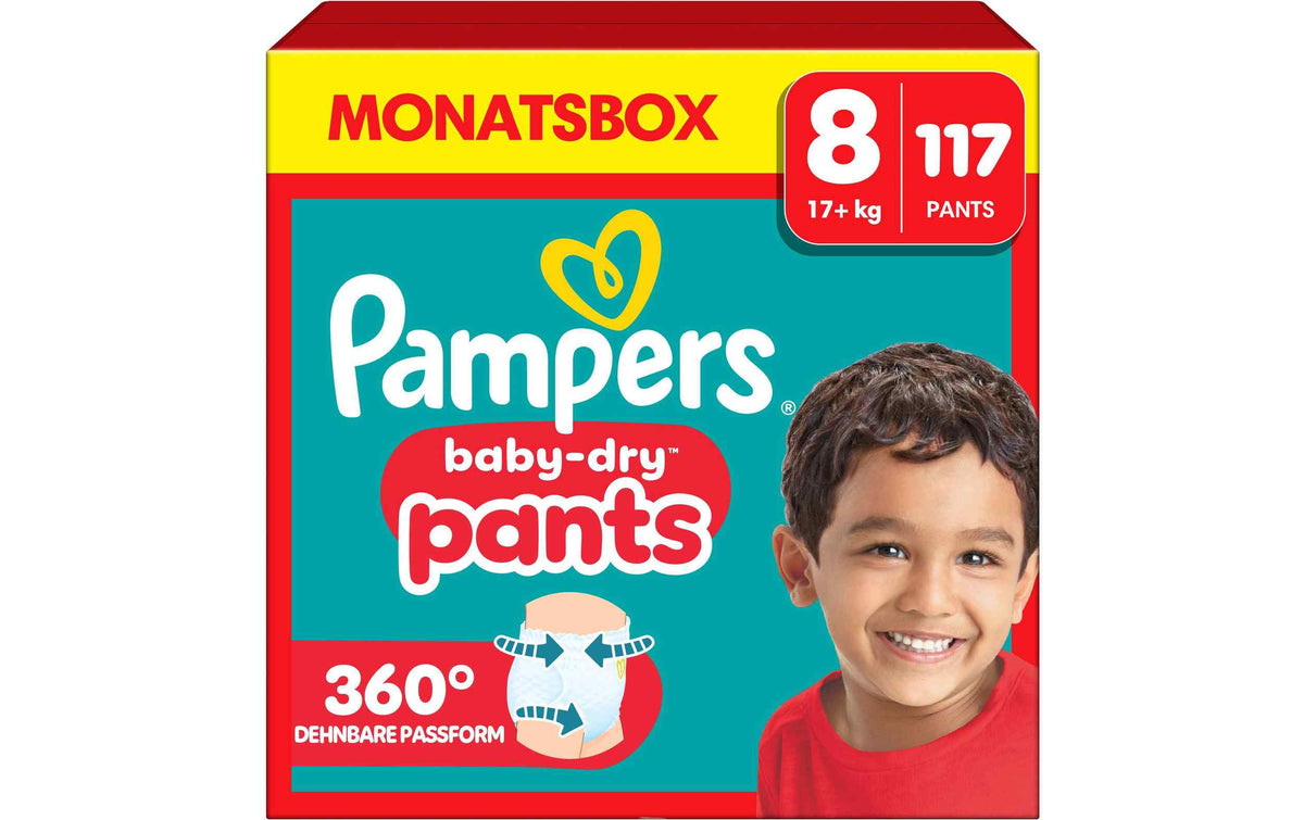 Pampers Windeln Baby Dry Pants Maxi Grösse 4