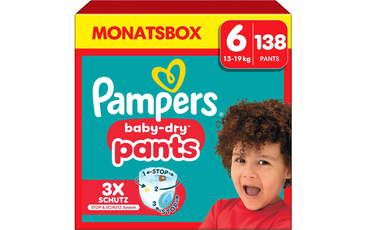 Pampers Windeln Baby Dry Pants Maxi Grösse 4
