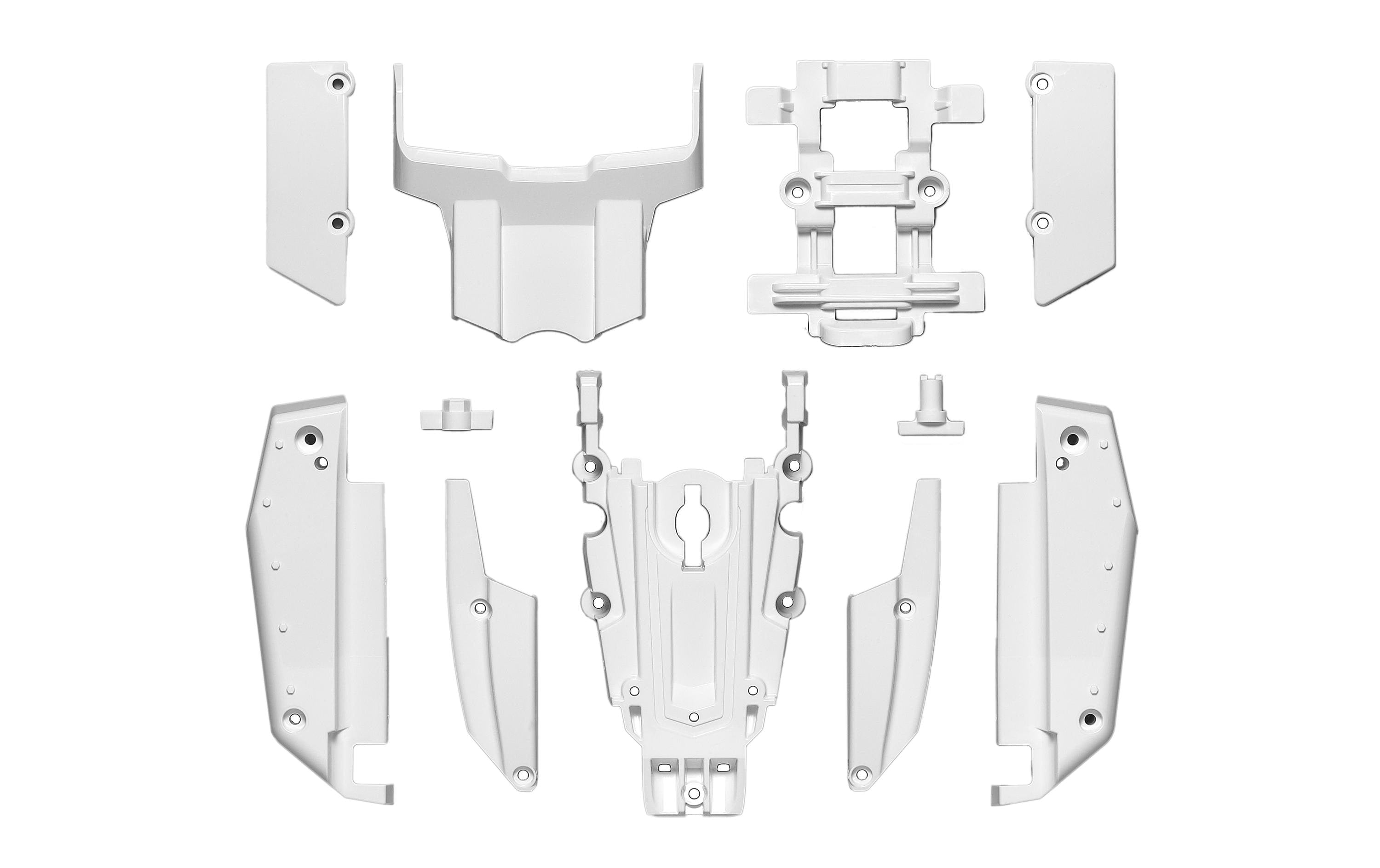 Tamiya DT-04 C Parts (Cowlings) Ersatzteil für Fighter NXGEN