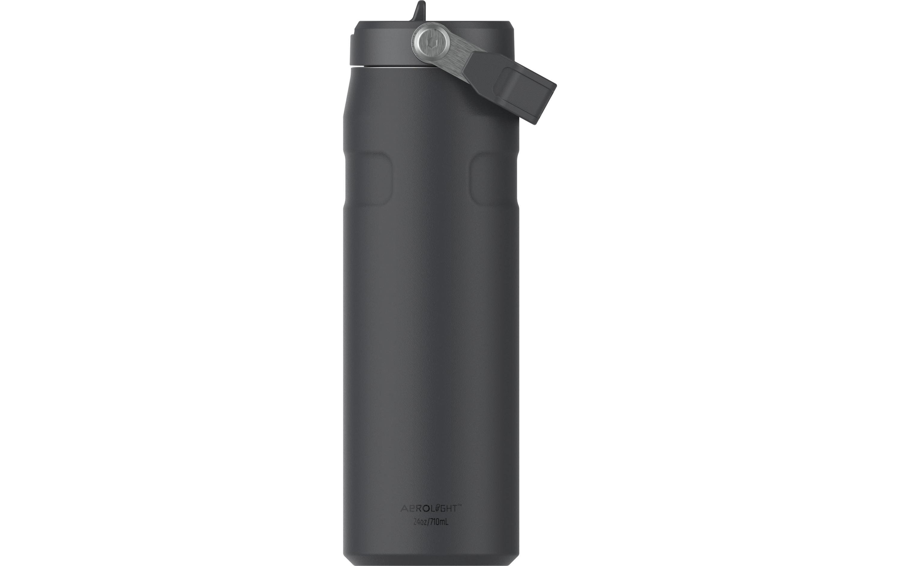 Stanley 1913 Thermosflasche IceFlow Bottle Flip Straw 700 ml, Schwarz