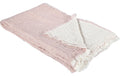 Eskimo, Decke Artemis 140 x 210 cm, Rose 100% Baumwolle, waschbar 30 Grad