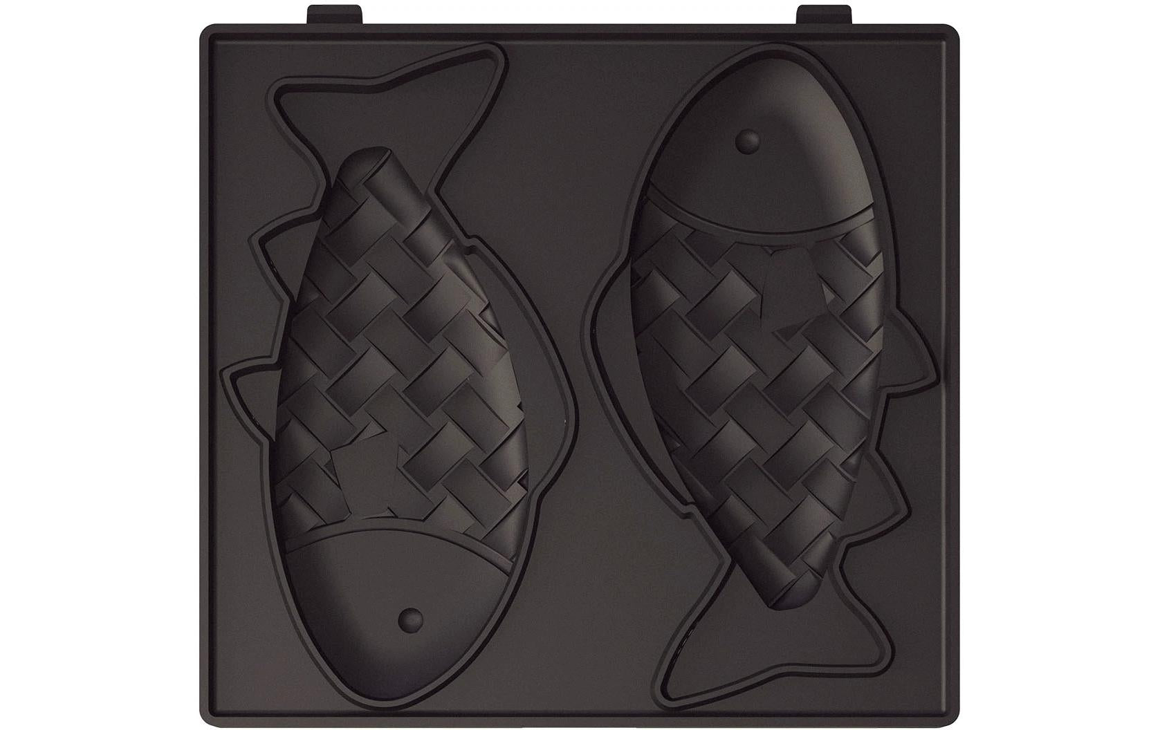 Create Platten Waffeleisen-Platte Metall Fischform 2in1 Compact Grills & Feuerstellen Create
