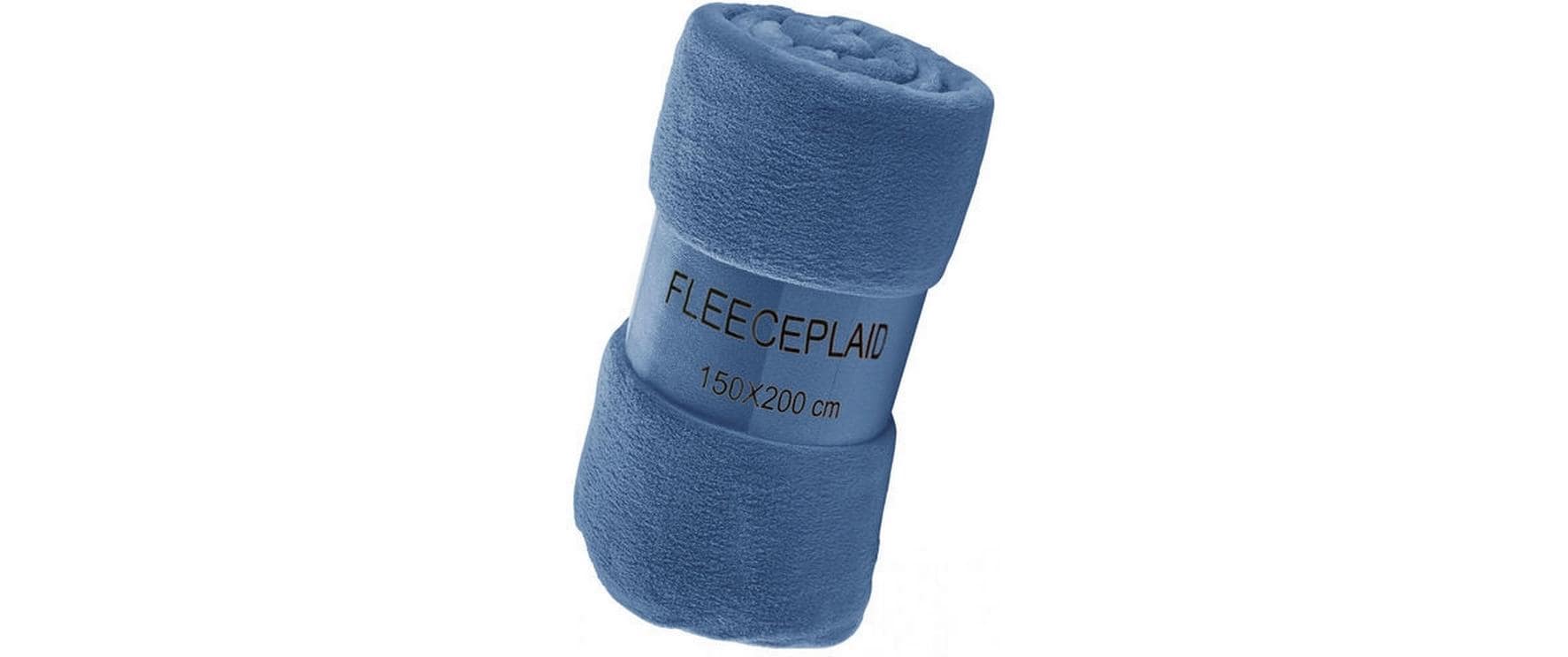 Flair, Decke Coral 150 x 200 cm, Stahlblau 100% Polyester