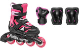 ROLLERBLADE Inline-Skates Microblade Combo Schwarz/Pink