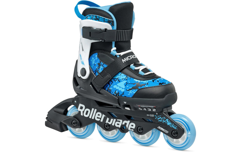 ROLLERBLADE Inline-Skates Microblade SL Schwarz/Himmelblau, 36.5-40.5