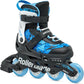ROLLERBLADE Inline-Skates Microblade SL Schwarz/Himmelblau