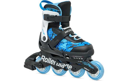 ROLLERBLADE Inline-Skates Microblade SL Schwarz/Himmelblau