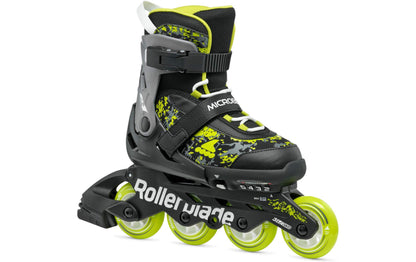 ROLLERBLADE Inline-Skates Microblade SL Schwarz/Limettengrün