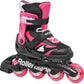 ROLLERBLADE Inline-Skates Microblade Schwarz/Pink