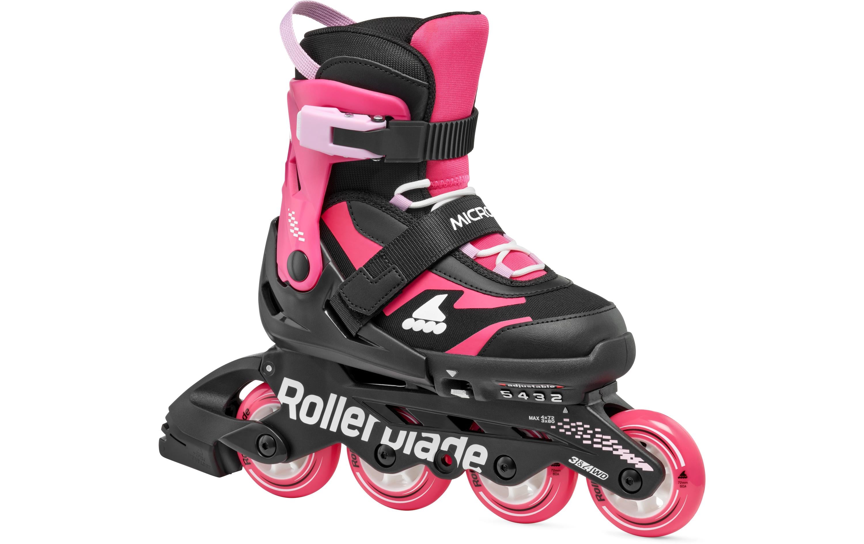 MICROBLADE SCHWARZ/PINK, Grösse 33-36.5