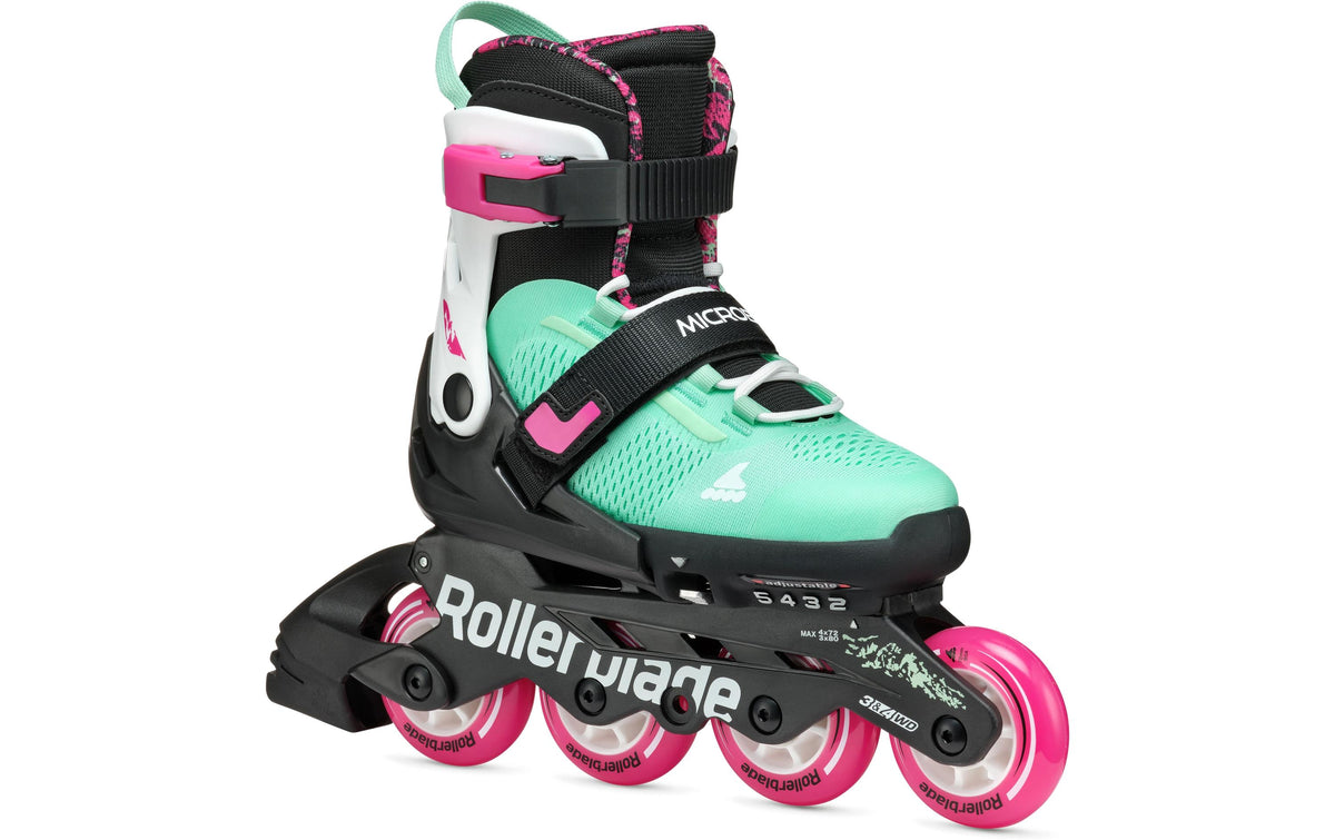 ROLLERBLADE Inline-Skates Microblade XT Schwarz/Meergrün, 28-32