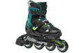 ROLLERBLADE Inline-Skates Microblade XT Schwarz/Petrolgrün, 28-32
