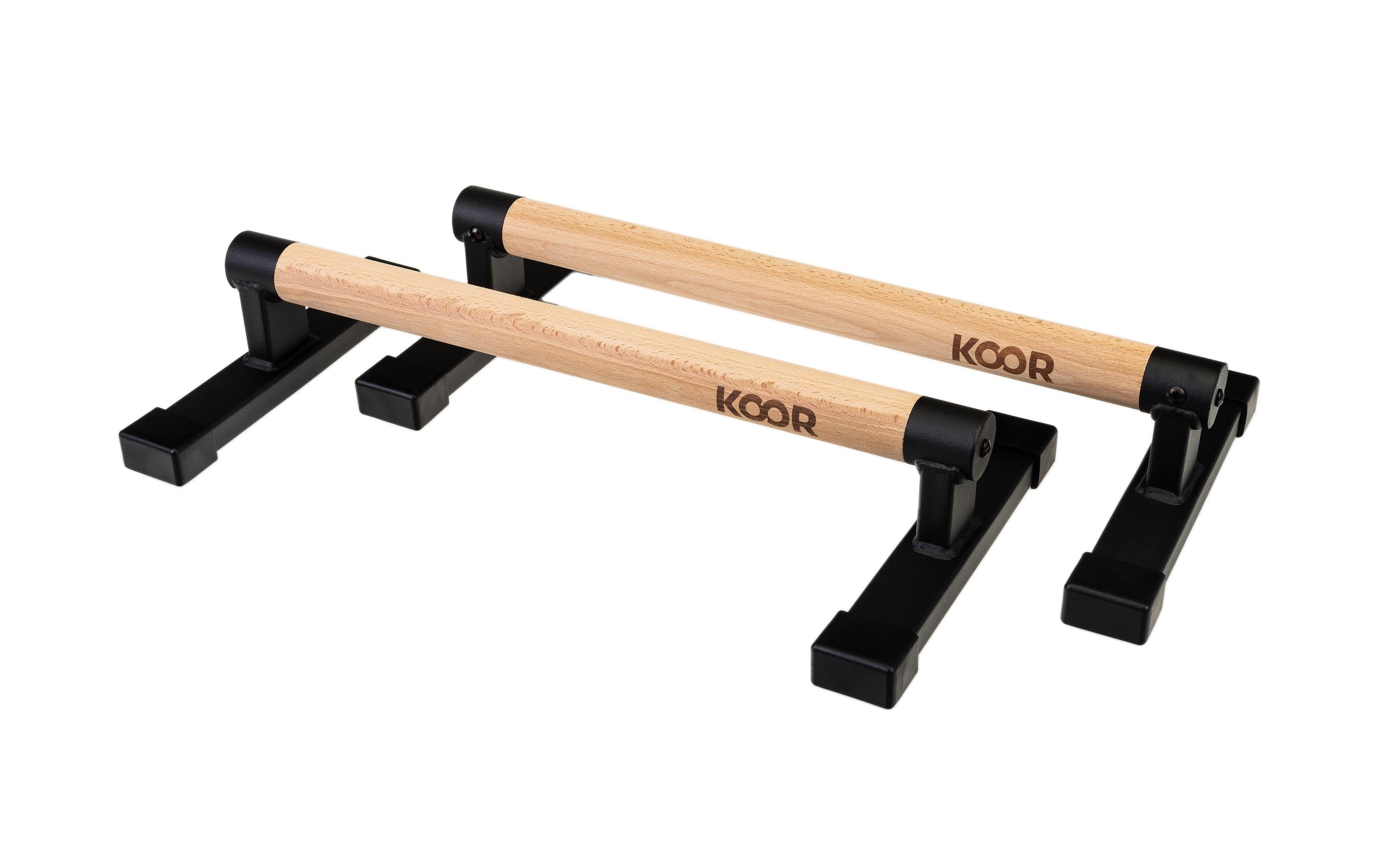 KOOR Liegestütztegriffe 2stk, 50x25x10cm, max 500kg