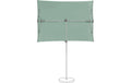 Glatz Sonnenschirm Flex Roof stabil grün 195x140 cm Garteneinrichtung Suncomfort by Glatz