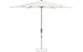 Glatz Sonnenschirm 300 cm Sandweiß Outdoor UV-Schutz Garteneinrichtung Suncomfort by Glatz