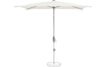 Glatz Sonnenschirm Shell Turn Sandweiß Rechteckig 250x200 cm Garteneinrichtung Suncomfort by Glatz