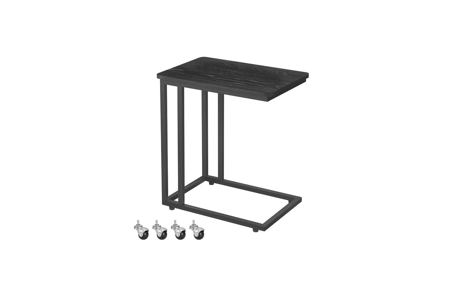 VASAGLE Beistelltisch mit Rollen