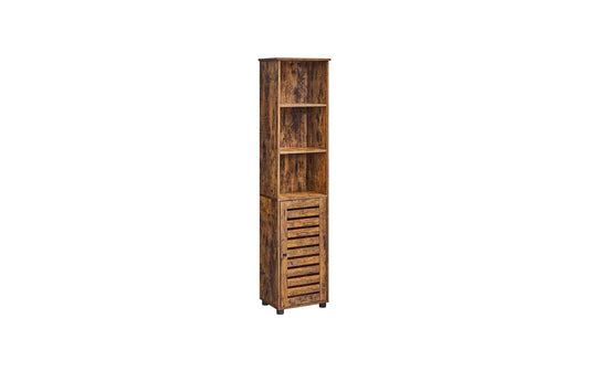 VASAGLE Badezimmerschrank Mit Verstellbaren Regalen 40 x 167 cm