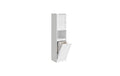 VASAGLE Badezimmerregal 40 x 170 cm, Weiss