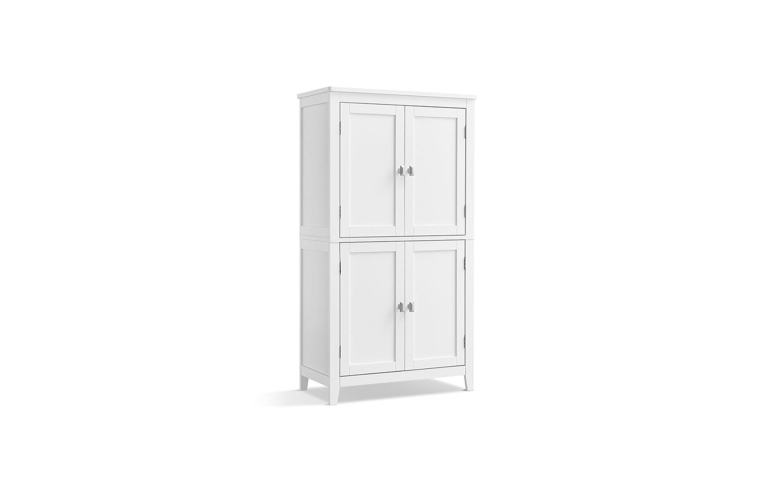 VASAGLE Vitrine Landhausstil 60 x 110 cm